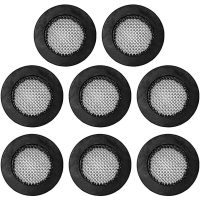 20Pcs Rubber Gasket with 304 Stainless Steel Net Shower Head Filter Plumbing Hose Faucet Seal Replacement Part Washer Sink Strainer Tool 4 Point