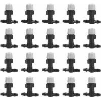 20Pcs Sprinkler Heads Atomizing Nozzle Tee Joints Misting Watering Home Graden Irrigation
