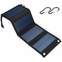 20W Solar Panels Premium Monocrystalline Foldable Solar Charger Compatible with Solar Generators, Phones, Tablets, for Outdoor Activities
