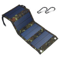 20W Solar Panels Premium Monocrystalline Foldable Solar Charger Compatible with Solar Generators, Phones, Tablets, for Outdoor Activities