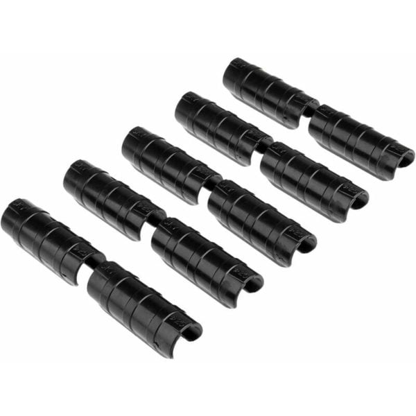 20pcs 32mm Garden Building Pipe Clamp Greenhouse Sliding Pipe Clamp Connector Kit