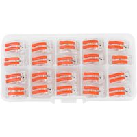 20pcs Flame Retardant Cable Connector Set Universal Wire Connectors Case Kit Quick Terminals,1 - 1