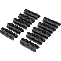 20pcs Greenhouse Clamps Plant Clips Film Cover Netting Tunnel Hoop Clip 19mm/0.75 Garden Buildings Tube Clip Greenhouse Frame Pipe Tube Film Clip