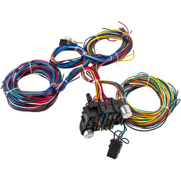 21 Circuit Wiring Harness Street Rod Rod Universal Wire Kit for CHEVY Kit new