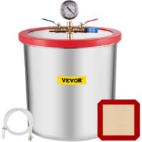 22.7 l Stainless Steel Vacuum Chamber Kit 5 Gallon Degassing Urethanes