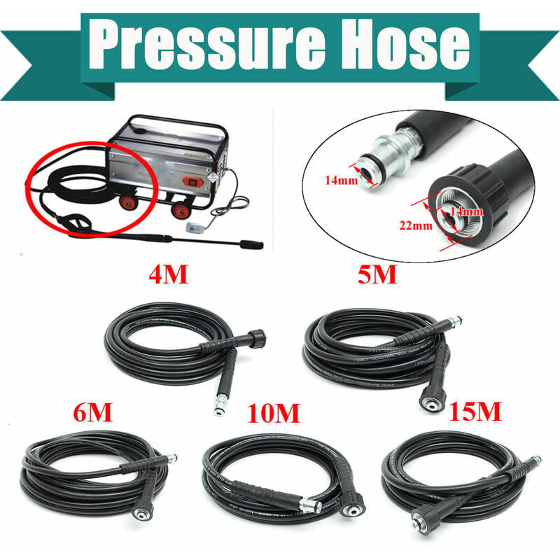 2300PSI 160Bar Pressure Washer Hose Replacement (15m)