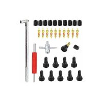 23PCS demonte Valve Tire Tool, Valve Core Remover For Car Replacement, Valve Core 10pcs, 4-1 Tire valve repair tool - Tire valve disassembly, repair