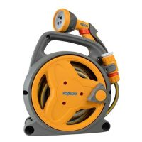 2425 Pico Reel with 10m Hose, Fittings & Spray Gun - n/a - Hozelock
