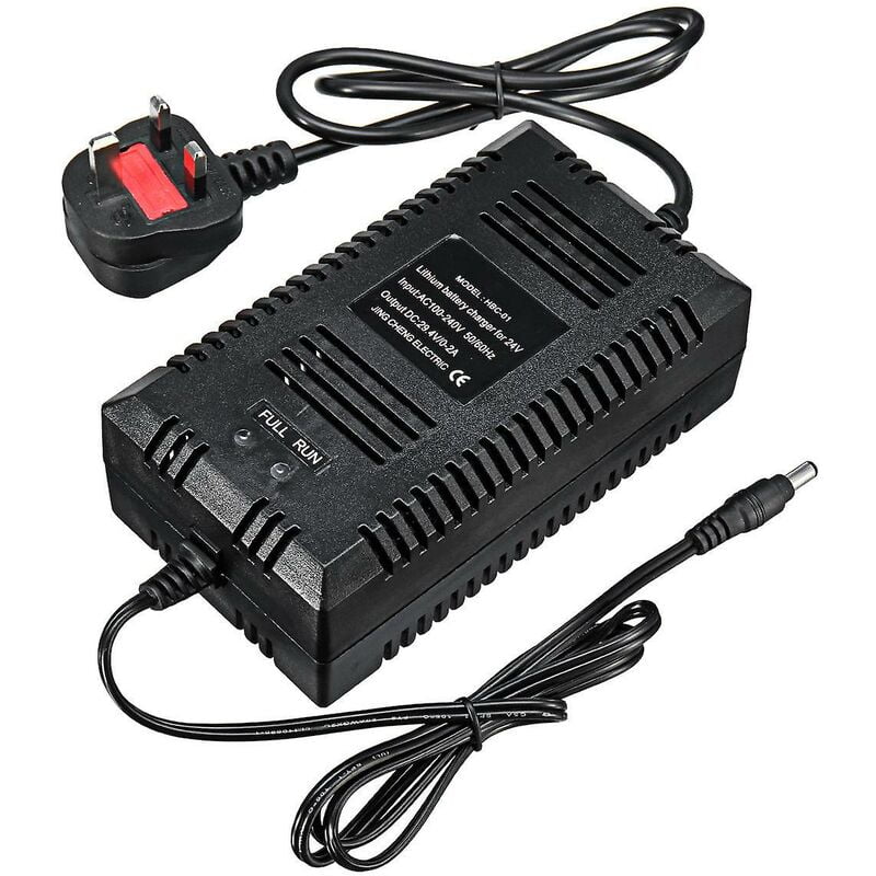 24V 29.4v 2a Thsinde lithium battery charger adapter