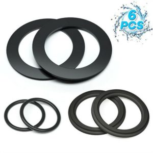 25076RP Filter Gasket Kit for Intex Cell Parts Replacement Gasket for 1-1/2', 10745, 10262 and 10255 Fittings Rubber O-Rings for Intex Cell Piston