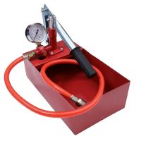 25kg Copper Water Pressure Test Pump Hand Pump Hydraulic Test Tool (Pipe Random Color)