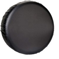 27-30 Universal Spare Tire Cover for Trailer, RV, Car, Truck Wheel, Black
