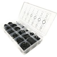 279Pcs/kit Rubber O-Ring Gasket 18 Sizes Assortment Kit for Auto Repair Replacement