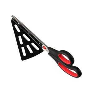 28cm Stainless Steel Pizza Scissors, Kitchen Scissor Shears with Detachable Pizza Shovel, (Multi-Function Not Only for Pizza) Kitchen Gadget