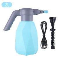 2L electric watering can, electric garden plant sprayer, automatic watering can with adjustable spout for indoor and outdoor garden watering
