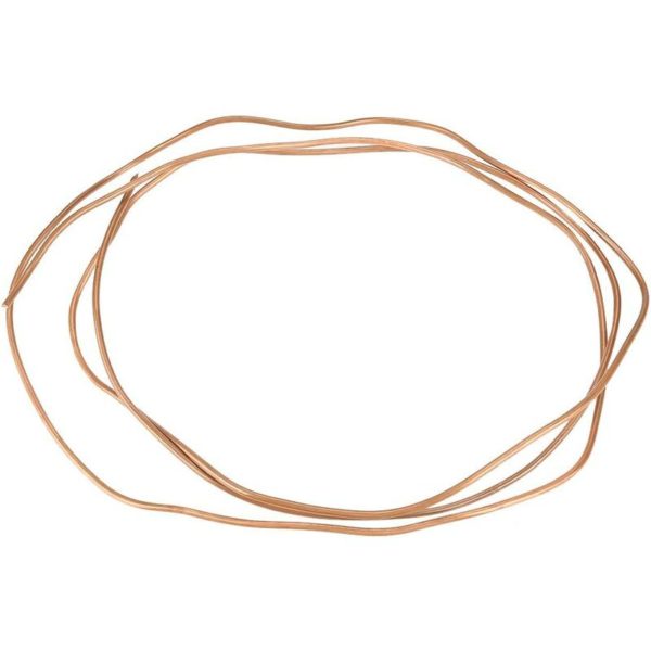 2M Round Copper Tubing od 3mm x id 2mm for Refrigeration Piping / Generators / Bus Bar / Cable / Switchgear and other Electrical Equipment