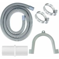 2M drain hose, waste water pipe, dishwasher plastic hose, washing machine drain hoses, dishwasher hose extension