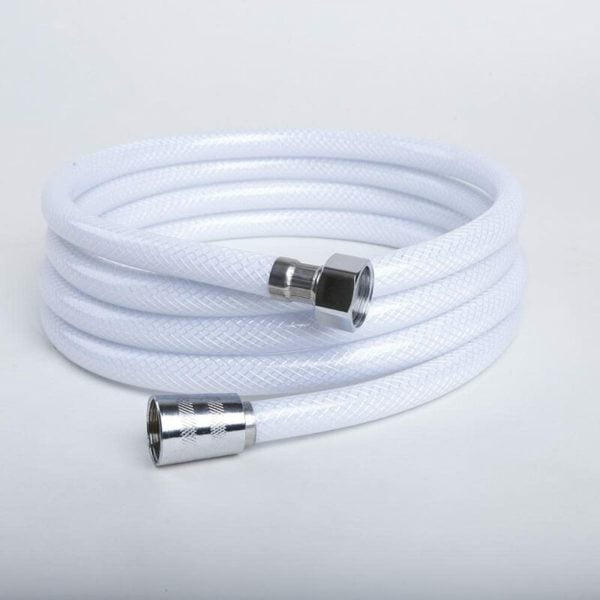2M pvc Shower Hose, Universal Replacement, G1/2 Hose, high pressure resistance, flexible and anti-breakage.