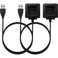 2PC, Compatible with F-b Bl-aze Charger, Replacement usb Charging Cable Cord Charger Cradle Dock Adapter for F-b Bl-aze Smart Fit-ness Watch