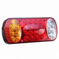 2PCS 12V 32 LED Rear Brake Light Rear Brake Indicator Light Lamp Truck Trailer Caravan