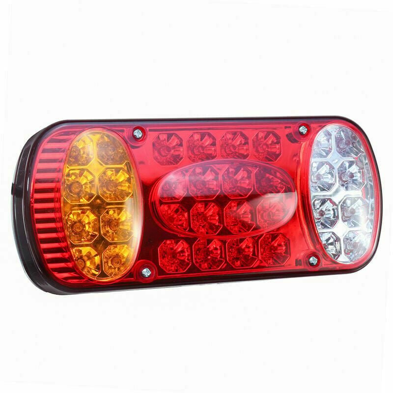 2PCS 12V 32 LED Rear Brake Light Rear Brake Indicator Light Lamp Truck Trailer Caravan