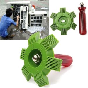2PCS - A/c Fin Comb, Radiator Evaporator Fin Straightener Comb Condenser Rake Cleaner Coil Cleaner Tool Kit
