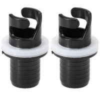 2Pcs Inflatable Boat Kayak Air Valve Adapter Inflation Air Foot Pump Hose Adapter Valve Connector,model: 2