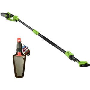 2in1 chainsaw PACK - With handheld RootSlayer - VENTEO - Telescopic handle - Electric chainsaw - Multifunctional garden tools - Lightweight/Easy to