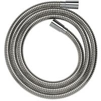 2m Stainless Steel Shower Hose Large Bore 11mm Fast Flow - Chrome