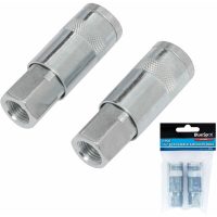 2pc Air Line Fittings Hose Compressor Tool Connector 1/4' bsp Female - Bluespot