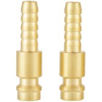 2pcs 8mm Water Cooled & Gas Adapter Quick Connector Fitting For tig Welding Torch