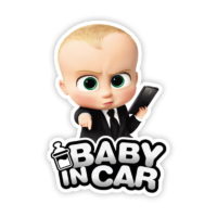 2pcs Fashion Baby In Car Decoration Racing Vinyl Decal Sticker Motorcycle Helmet Decal Cover Scratch Waterproof Car Decor