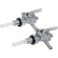 2pcs Fuel Tap Switch, Motorcycle Gas Fuel Tank Switch Generator atv Valve Tap