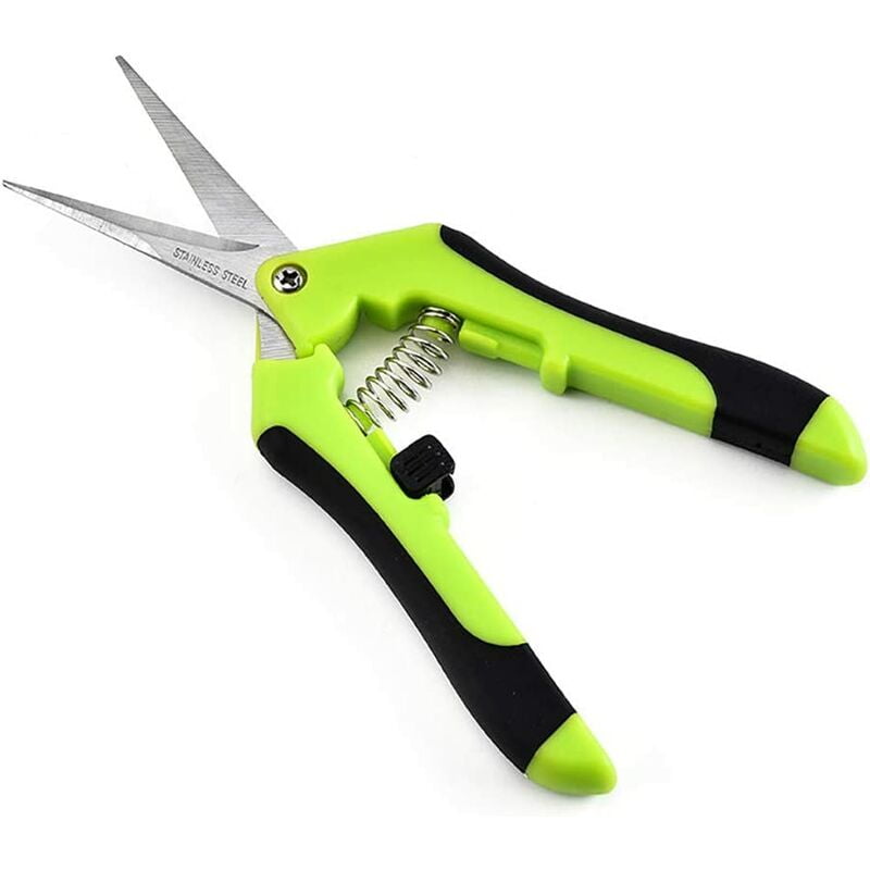 2pcs Garden Pruning Shears, Gardena Pruning Shears, Professional Gardening Scissors, High Point Precision Pruning Shears, Stainless Steel Straight