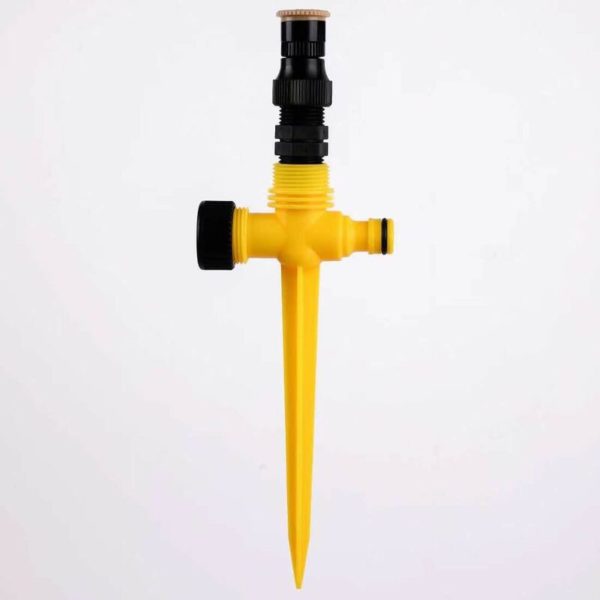 2pcs Garden Sprinkler 360° Rotation Automatic Irrigation System Garden Lawn Sprinkler Patio Multi-Function-Adjustable Multi-Tip Lawn Sprinkler