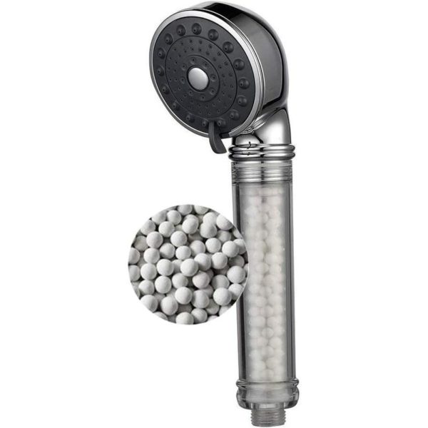 3-Modes Ionic Filtration High Pressure Water Saving Portable Shower Head Shower Head Nozzle