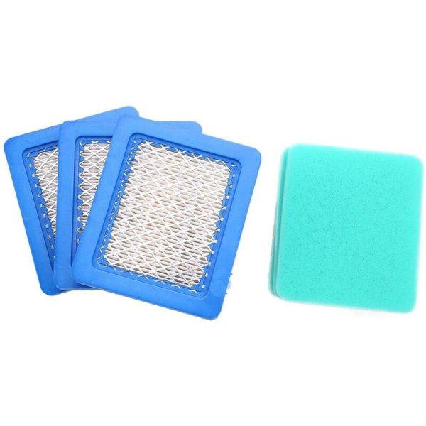 3 Pack 491588s Air Filter with Pre-Filter Fits Briggs & Stratton