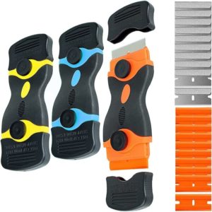 3 Pieces Of Scraper Double-edged Scraper Tools, 20 Pieces Of Knife Clip Replacement Knife, Multi Knife Scraper, Multi Knife Scraper Label, Jewelry Set