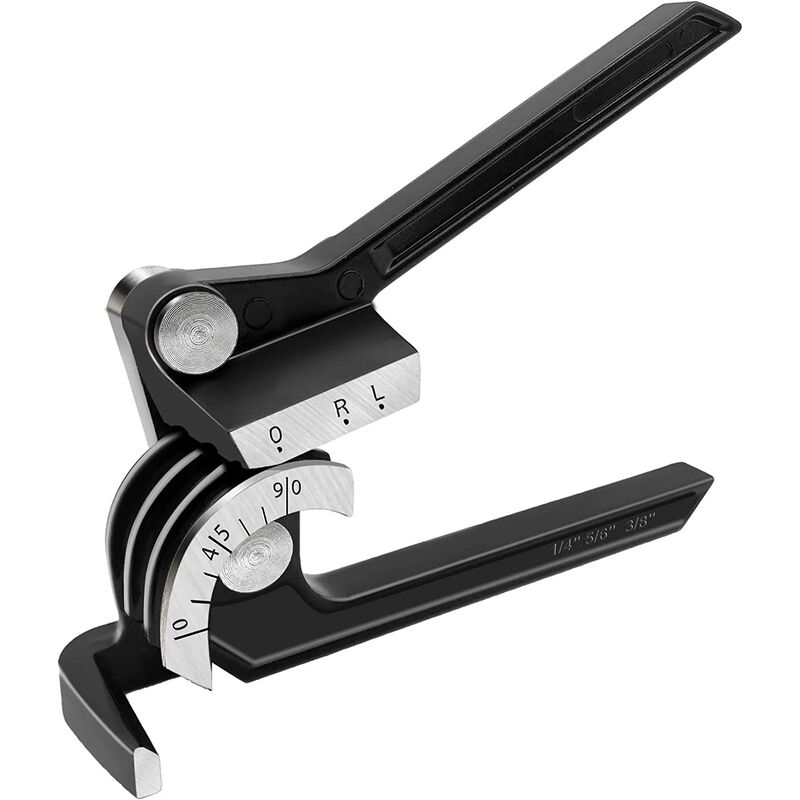 3-in-1 Hand Manual Tubing Bender Bending Tool 1/4' (6mm), 5/16' (8mm) and 3/8' (10mm) od HT0004-PL - Hautmec