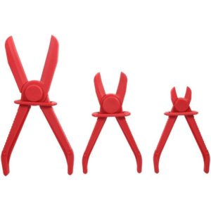 3 pcs Nylon Hose Clamps Fuel Brake Tool Water Line Pliers Hands Free Tool