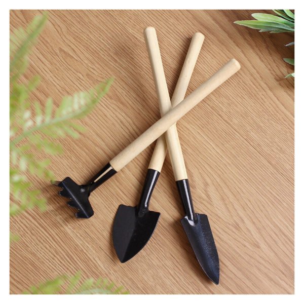 3-piece set of garden tools Mini-garden tools Multi-purpose shovel rake shovel for household plants loose soil shovel shovel