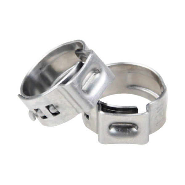 30 1/2 inch PEX clamps, stainless steel clamps, for PEX ferrule pipe fitting connection