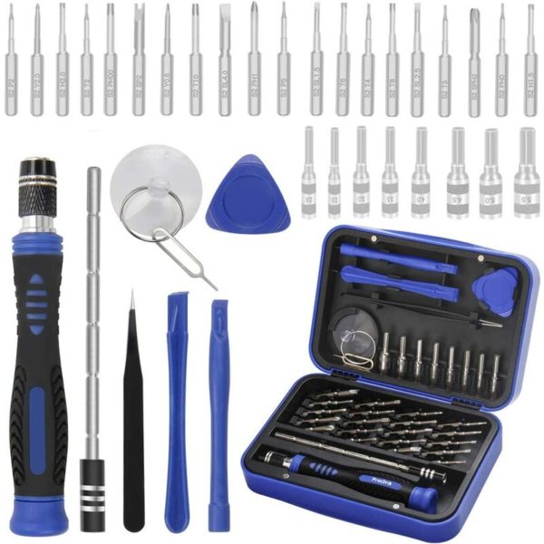 37 in 1 Precision Screwdriver, Multi-function Magnetic Screwdriver Kit, High Precision Repair Tools for Phone, iPhone, Computer, Watch, Toys (37 in 1)