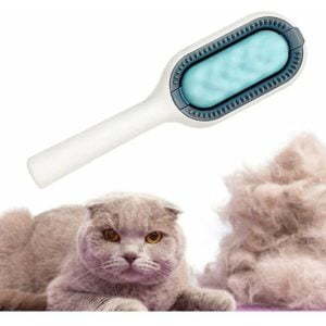 4 in 1 Universal Pet Hair Remover Tool with Wet Wipes, Multi-Function Brush for Cat and Dog Hair Removal, Reusable Magic Comb for Pet Hair Cleaning