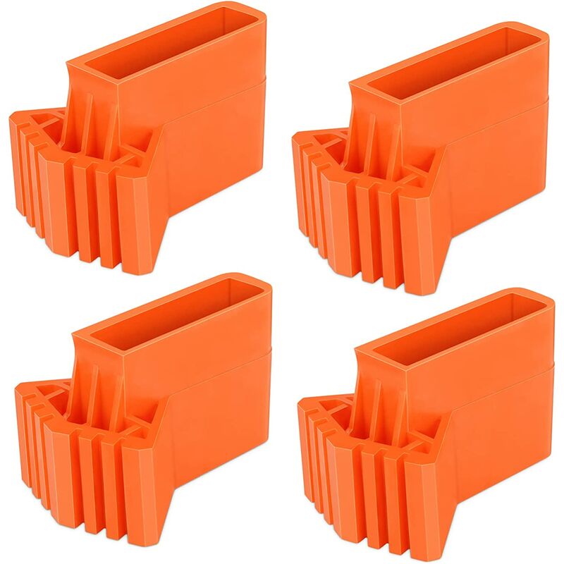 4 pieces of scale covers, non-slip staircase feet in pvc for staircases in non-slip rubber, scale protection cushion for telescopic ladders, etc.