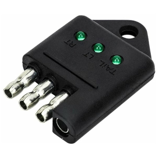 4 -pin trailer wiring tester connector