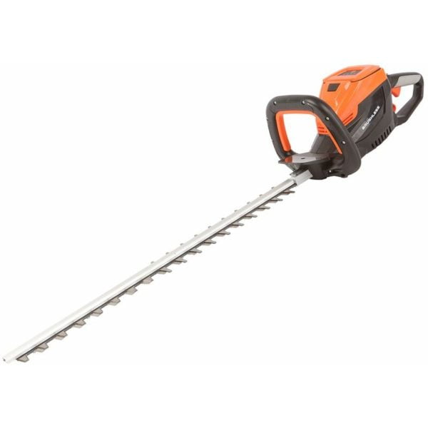 40V Cordless Hedge Trimmer with 60cm Cutting Length - Part of gr 40 Range - Body Only - lh G60W - orange - Yard Force