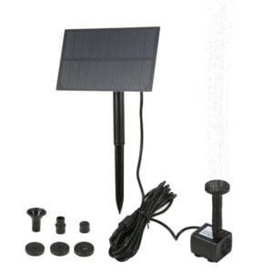 5.5V/1.5W solar fountain direct drive water pump BSV-SP115