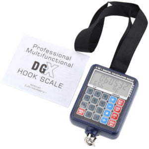 50Kg/10G Multi-Functional Mini Digital Hanging Luggage Weight Scale Calculator Weighing Tool, Blue