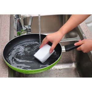 50Pcs White Magic Sponge Eraser Melamine Cleaner Multi-Functional Kitchen Bathroom Cleaning Tools Sponge Esponja 10x6x2cm